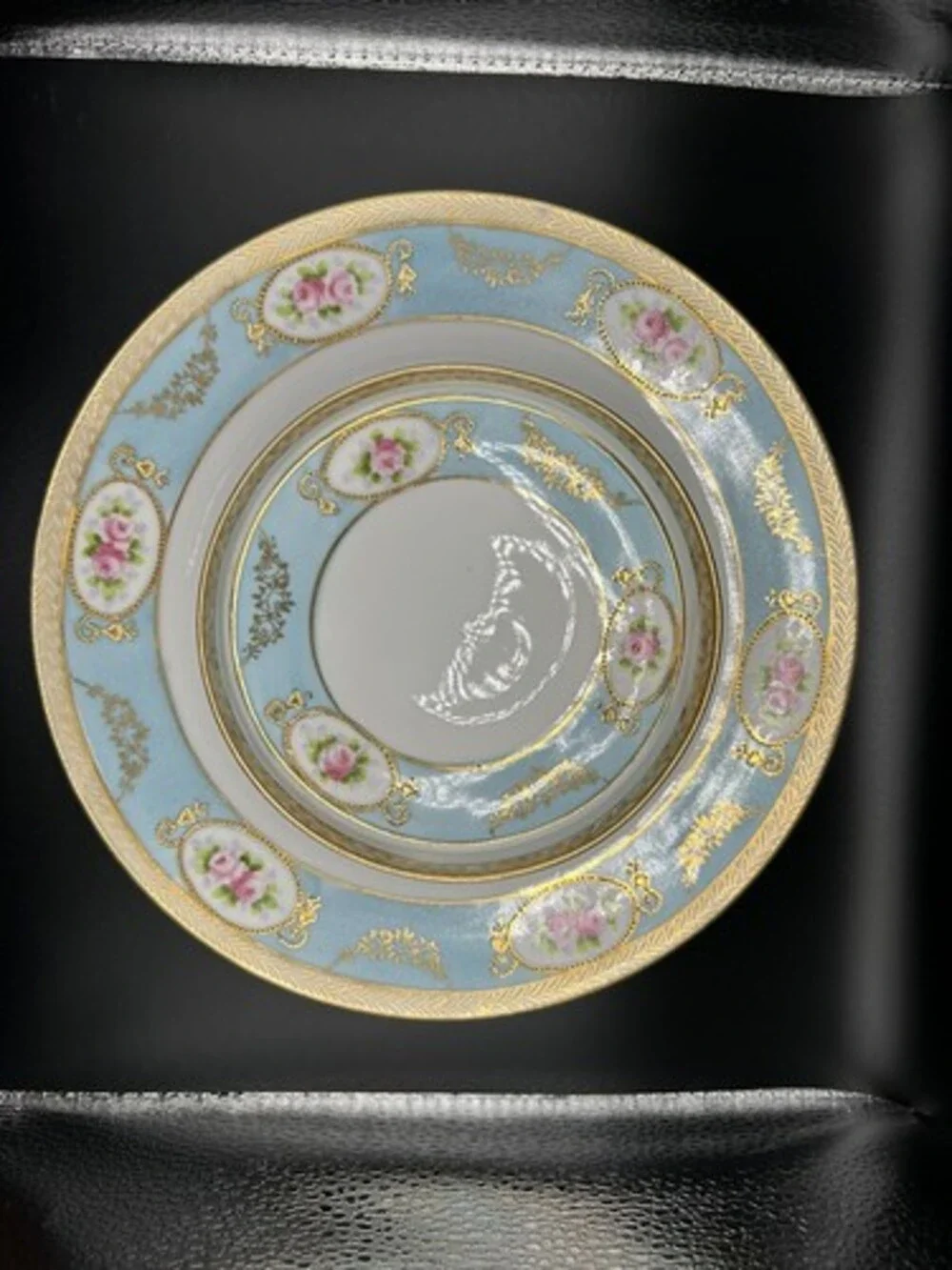 Morimura Brothers (Japan) Hand Painted Porcelain Snack Plate